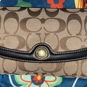 Womens monogrammed COACH wallet